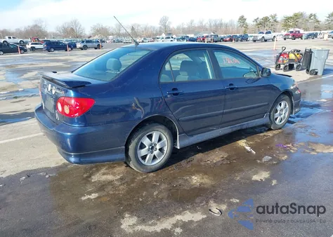 2006 Toyota Corolla S из США, поврежденный, VIN 1NXBR32E56Z692536